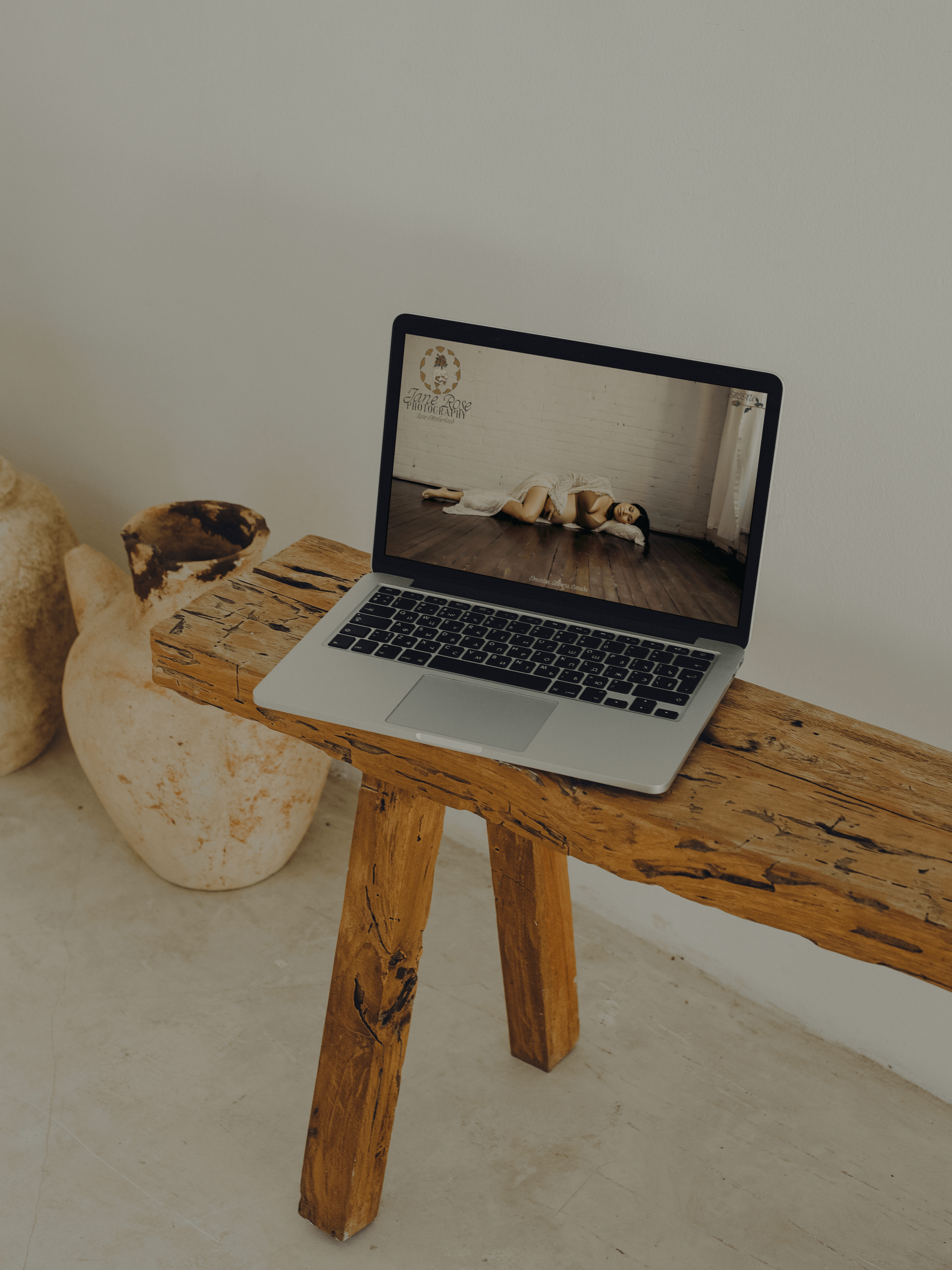 brand and showit web design for wedding photographer