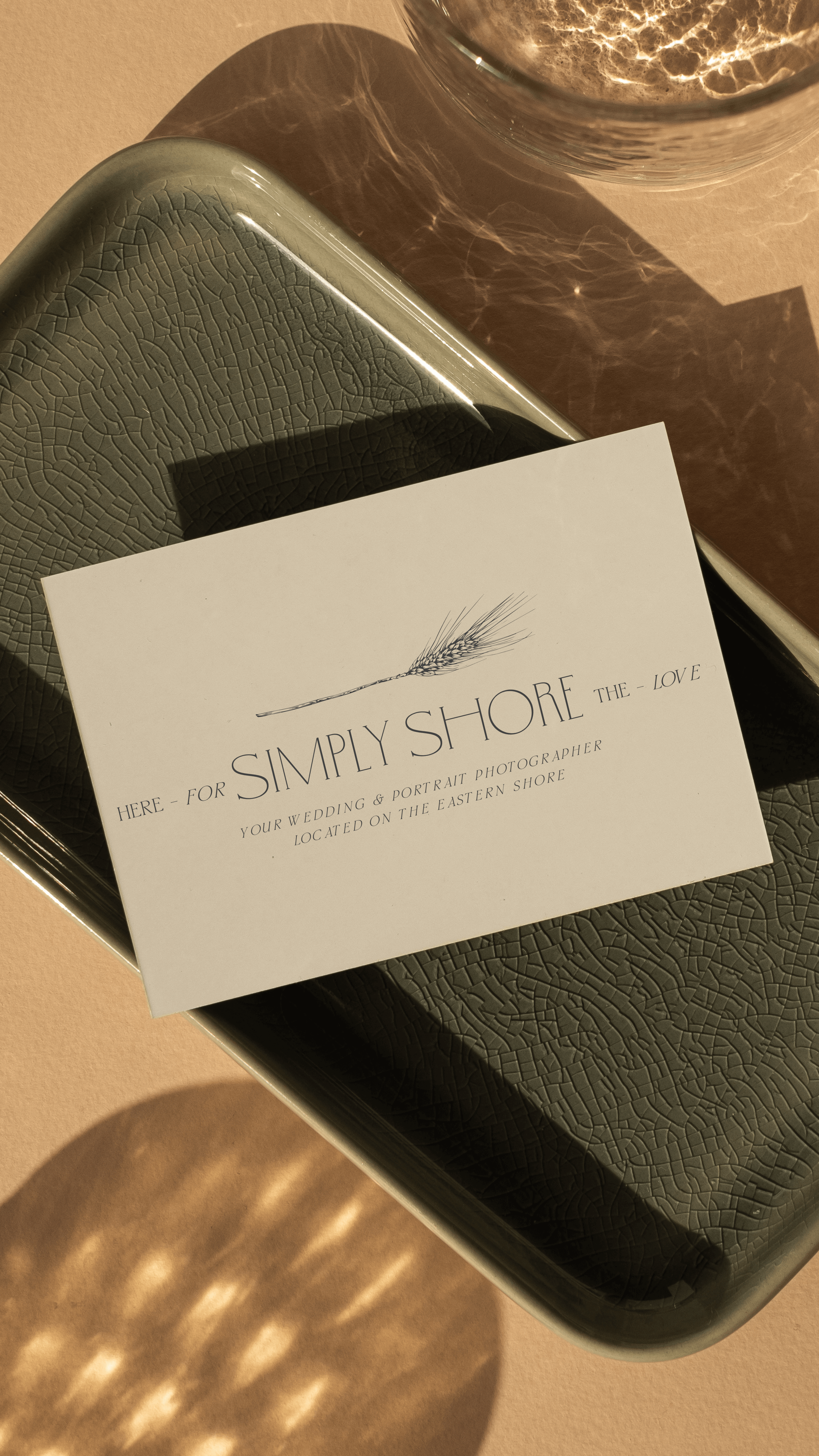 simple branding for wedding photographer