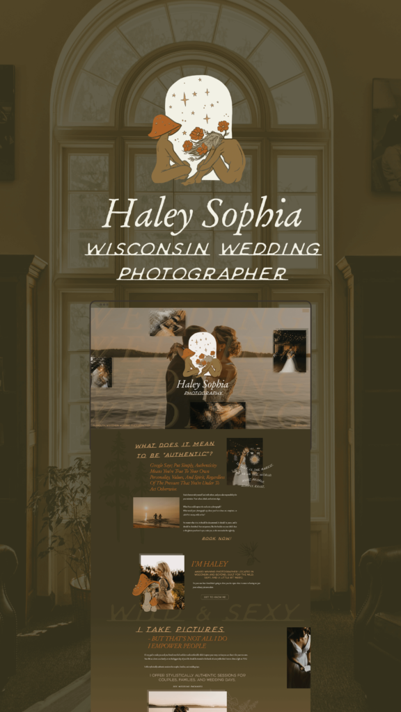 Wedding Photography Brand and Web Design