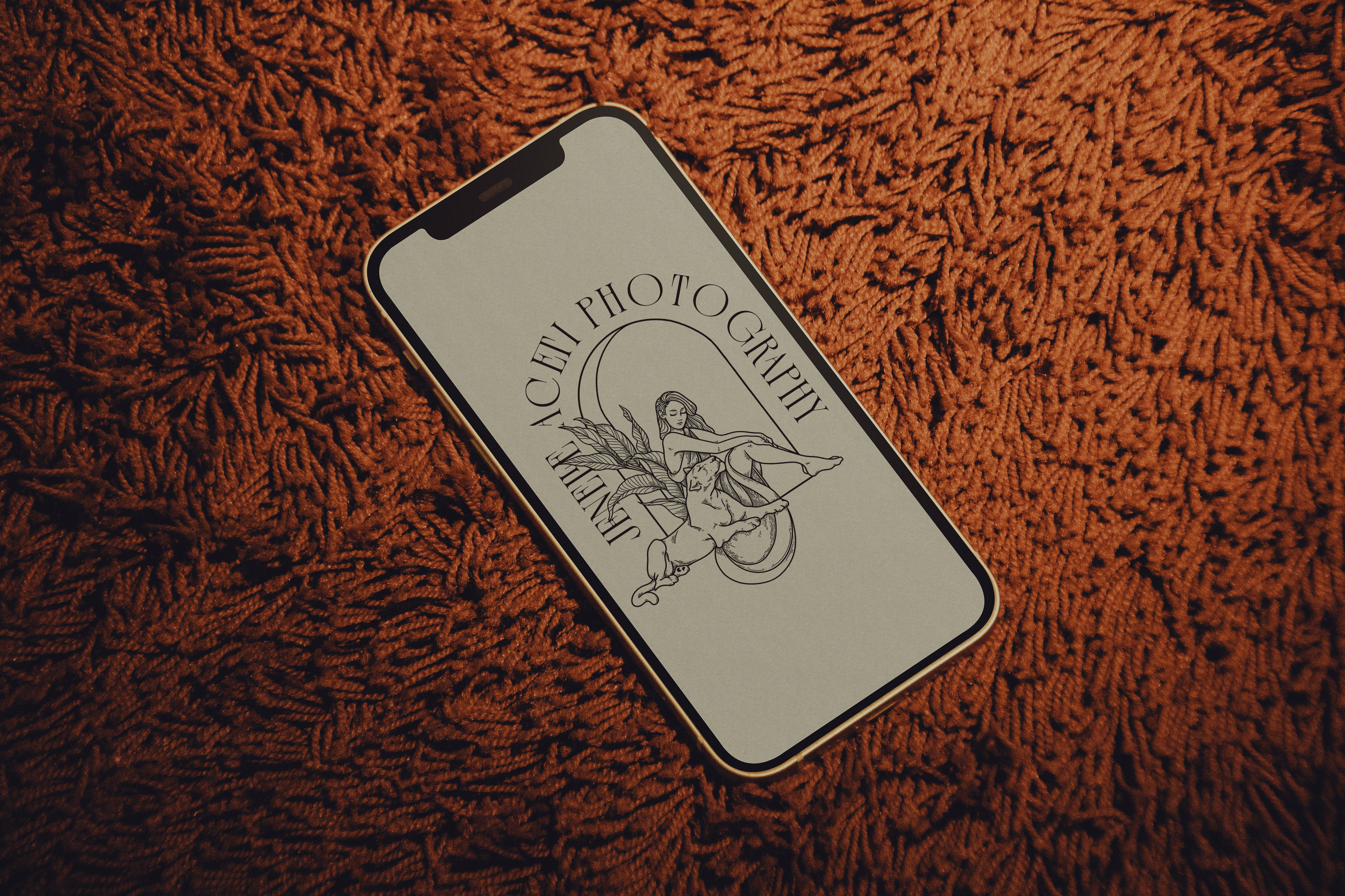 edgy tattoo brand design for photographers