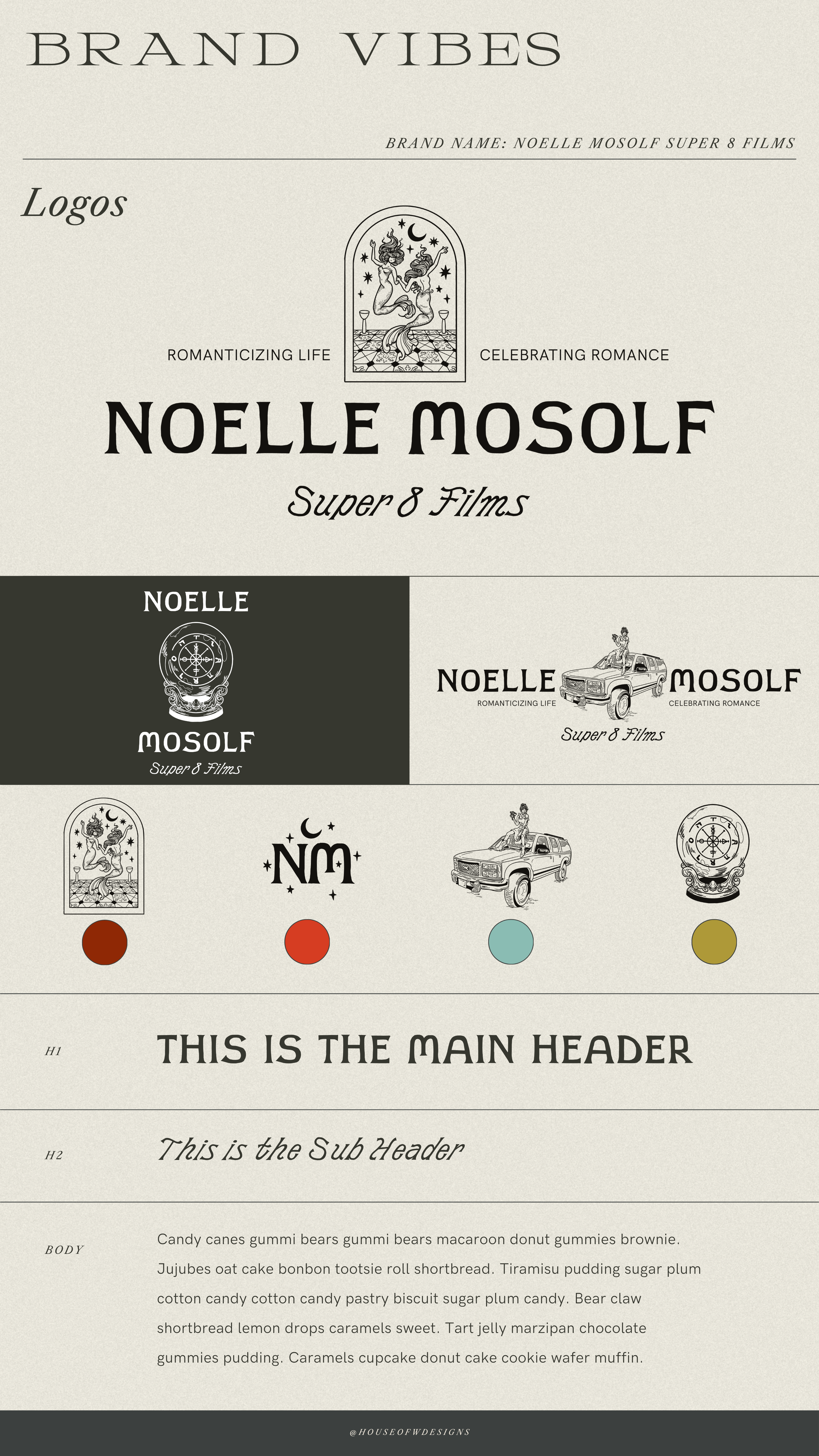 Super 8 Filmmaker Brand Design