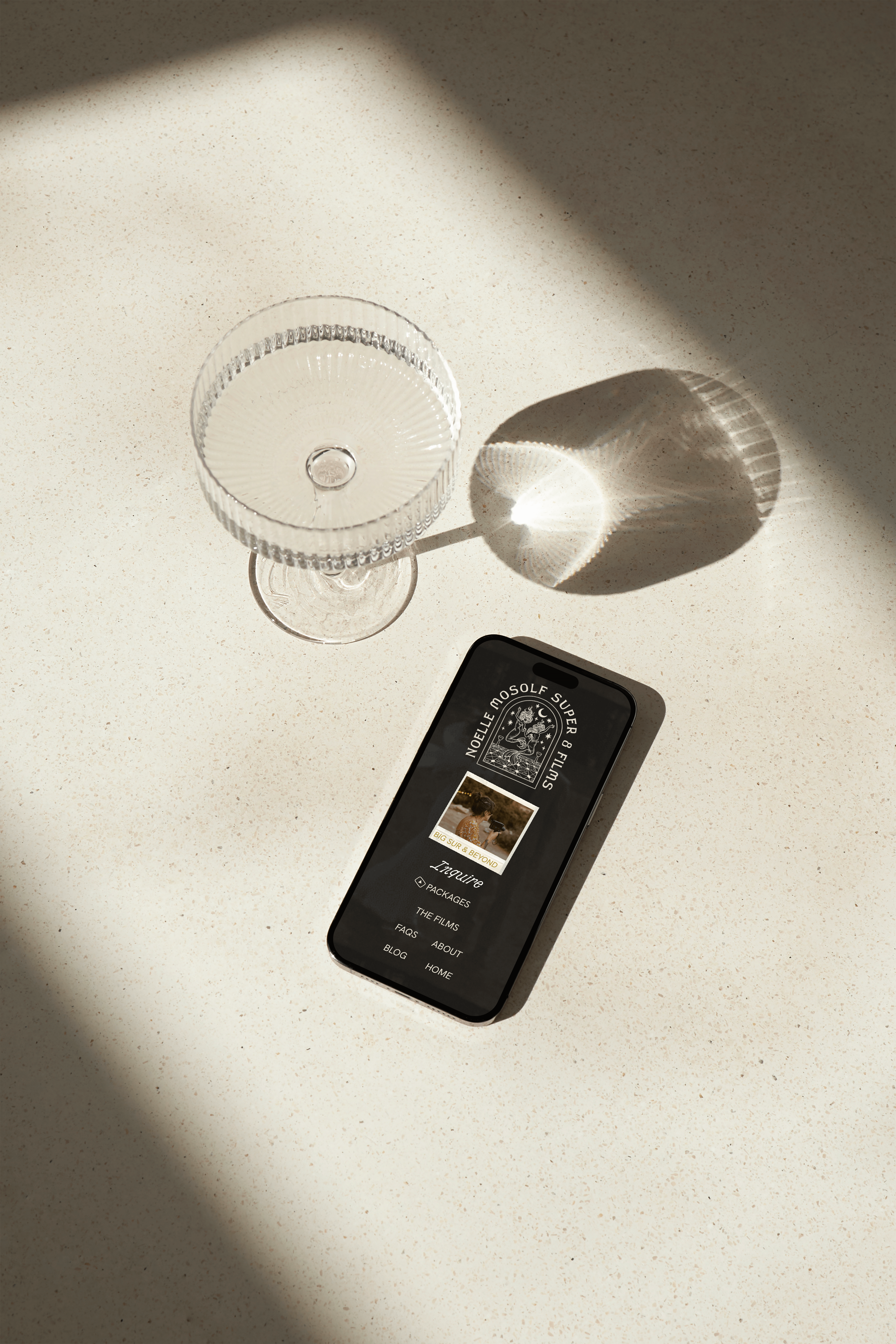 Super 8 Filmmaker Website Design