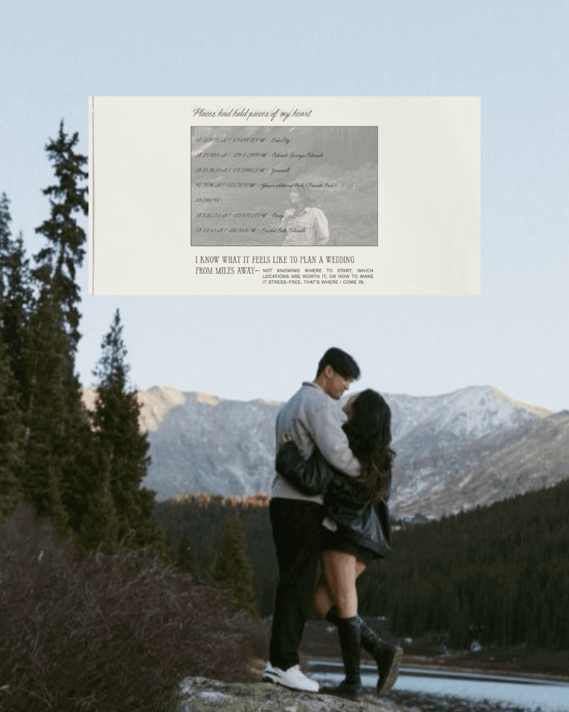 Elopement Photographer Web Design