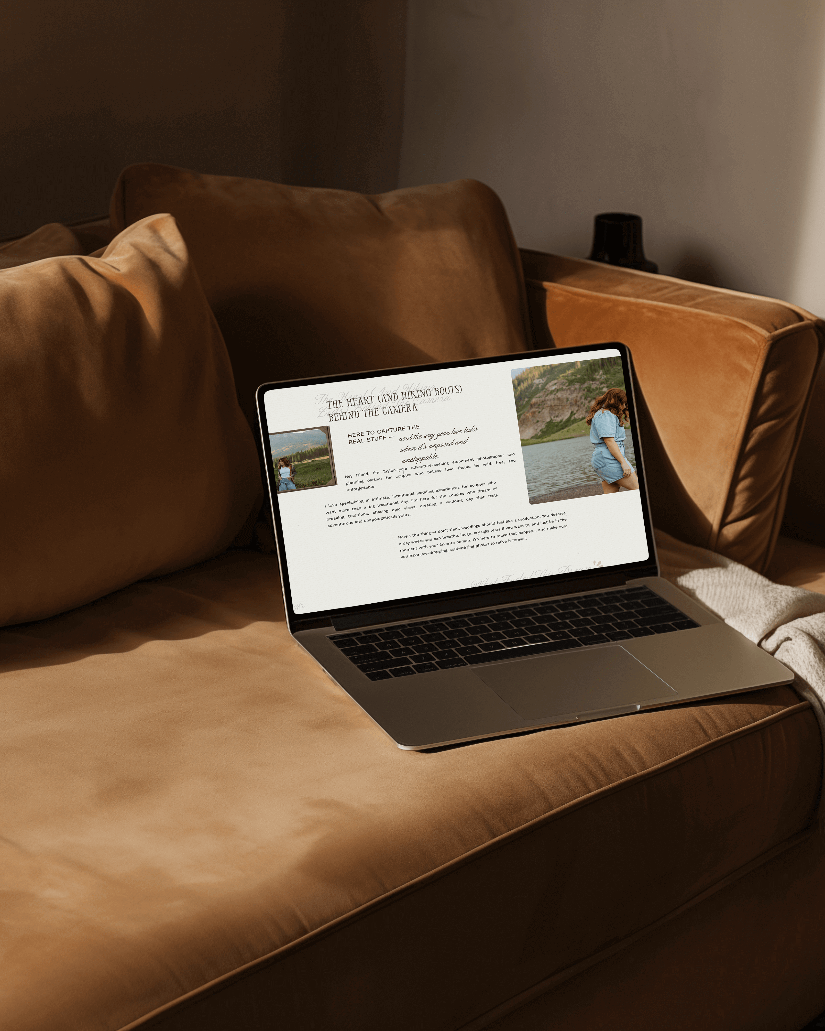 Elopement Photographer Website Design