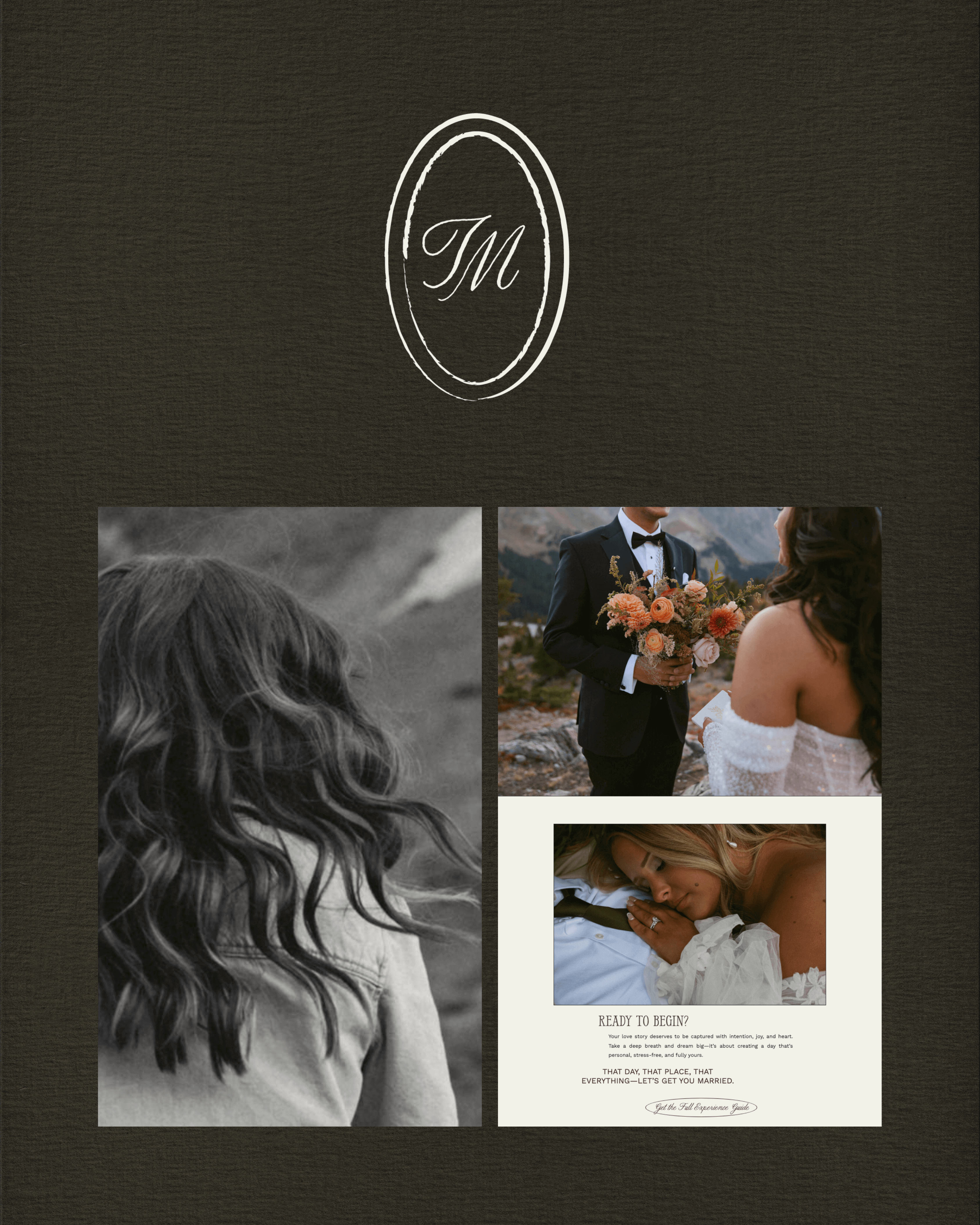 Elopement Photographer Brand & Website Design