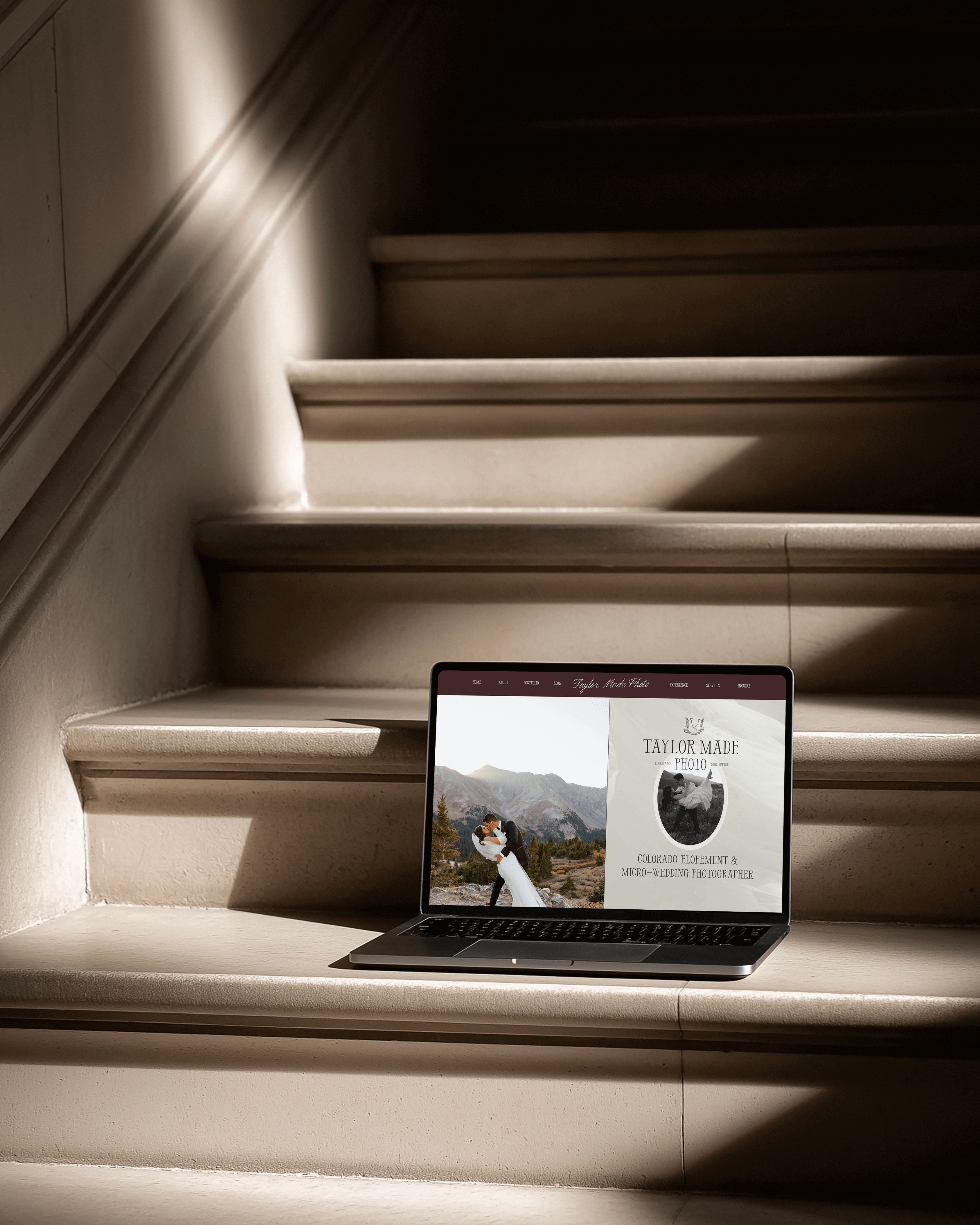 Elopement Photographer Website Design