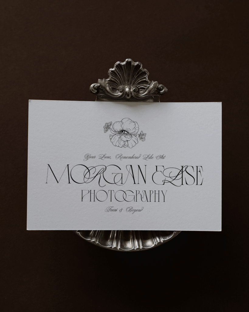 Wedding Photographer brand Design