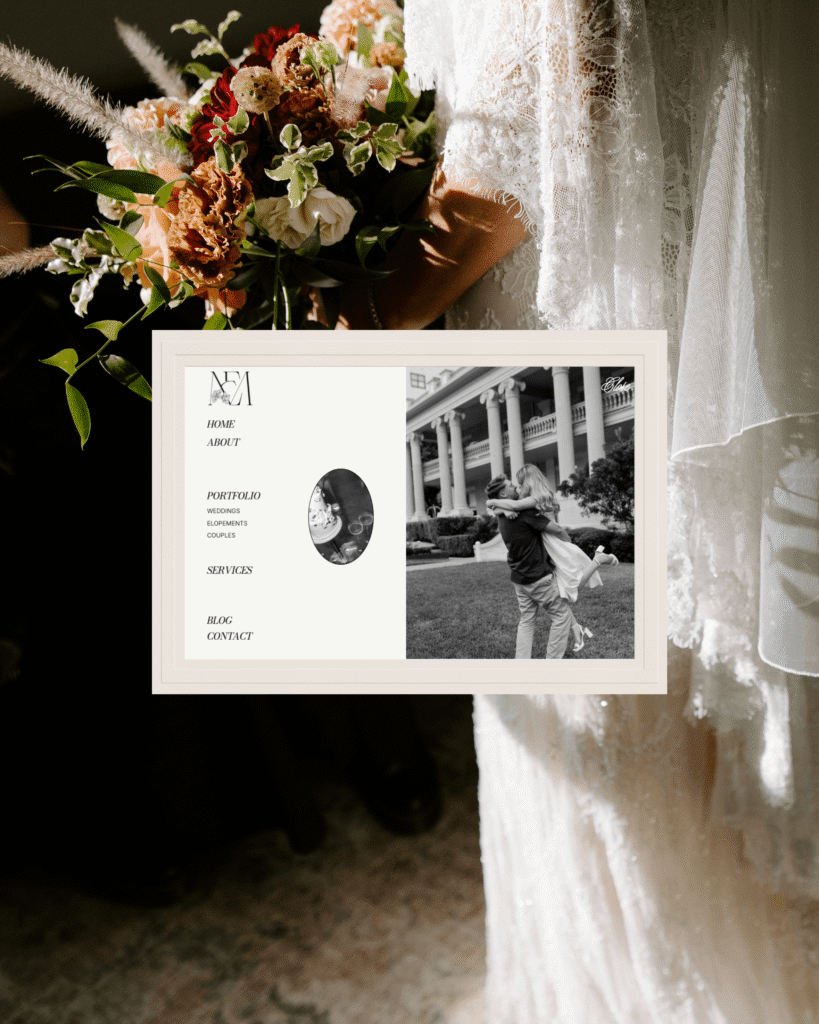 Wedding Photographer Website Design